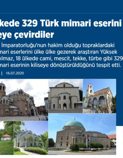 Kiliseye Çevrilen Türk Eserleri gazete haberleri (16)